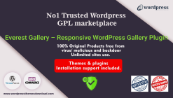 Everest Gallery – Responsive WordPress Gallery Plugin