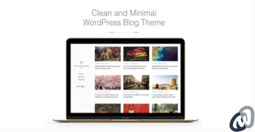 East Clean Minimal WordPress Blog Theme 1
