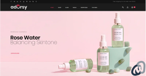 Adorsy Fashion Accessories Store WooCommerce Theme