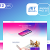 AppRove Corporate App Jet Elementor Template