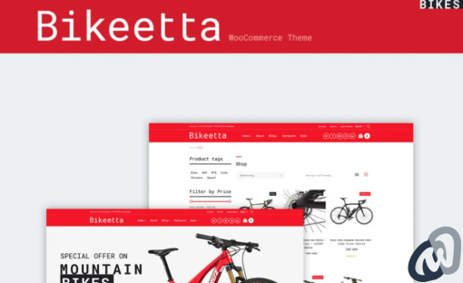 Bikeetta Bikes Store WooCommerce Theme