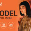 Camila Adams Vivid and Responsive Male Model website WordPress Theme