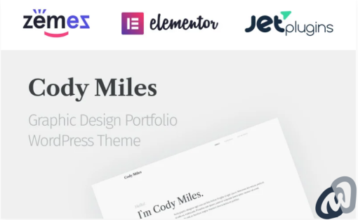 Codi Miles Graphic Design Portfolio Websites to Grow Your Business WordPress Theme