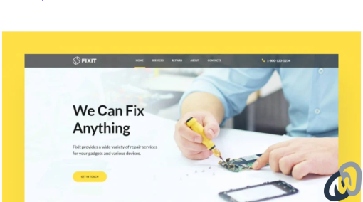 Fixit Gadgets Repair Multipurpose Modern Elementor WordPress Theme