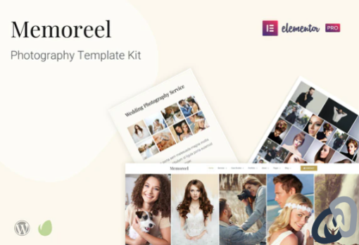 Memoreel Photography Template Kit