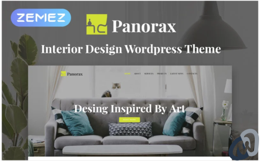 Panorax Interior Design Multipurpose Modern Elementor WordPress Theme
