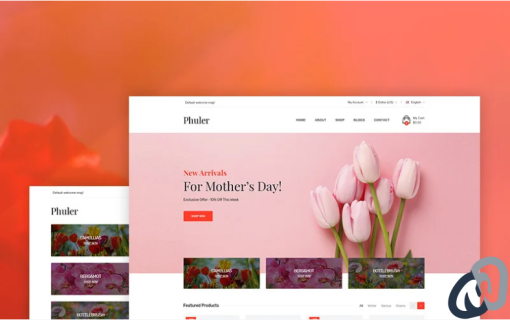 Phuler Flower Shop WooCommerce Theme