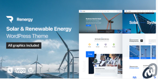 Renergy Elementor Business WordPress Theme