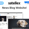 Satellex News Blog Multipurpose Classic WordPress Theme 1