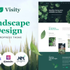 Visity Landscape Design with Elementor WordPress Theme