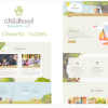 Childhood Kids Child Care Center Template Kit