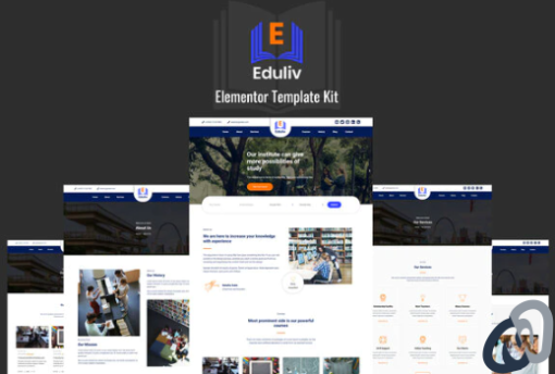 Eduliv Education Elementor Template Kit