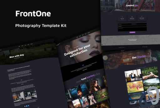 FrontOne Creative Photography Template Kit