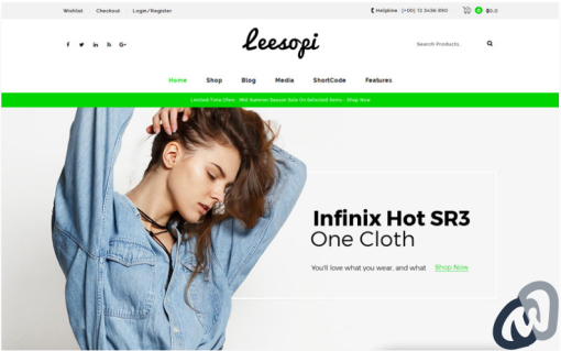 Leesopi Multipurpose Store WooCommerce Theme