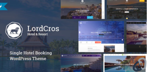 LordCros Hotel Booking WordPress Theme
