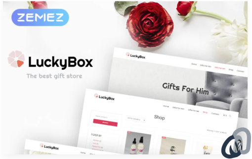 LuckyBox Gift Store Elementor WooCommerce Theme