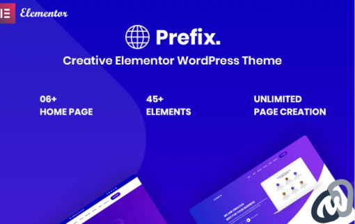 Prefix Creative Responsive WordPress Theme 1