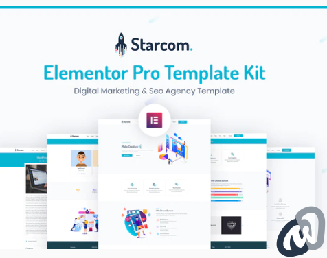 Starcom Saas Startup Template Kit