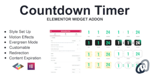 Countdown Timer Elementor Page Builder Addon