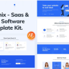 Dronix SaaS Startup Template Kit