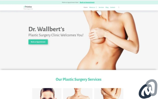 Pristine Plastic Surgery WordPress Theme