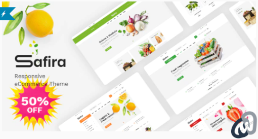 Safira Food Organic WordPress Theme