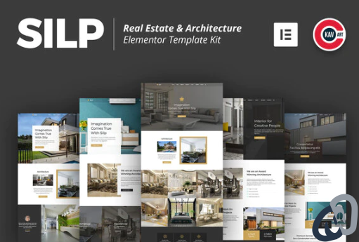 Silp Real Estate Architecture Template Kit