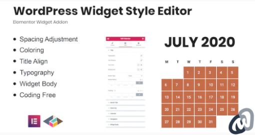 WordPress Widget Style Editor Elementor Addon