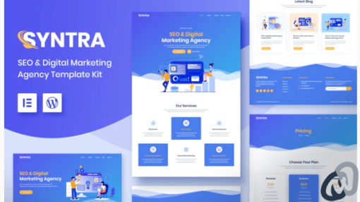 SYNTRA – SEO Digital Marketing Agency Template Kit