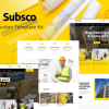 Subsco Construction Elementor Template Kit