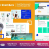 EventLive Small Conference Event Elementor Template Kit