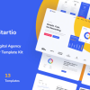 Startio Saas Digital Agency Elementor Template Kit