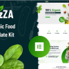 TazZA Organic Food Elementor Template Kit