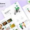 Deliverra – Food Grocery Delivery App Elementor Template Kit