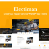 Electiman Electrical Repair Service WordPress Theme