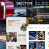 Sector – Factory Industry Trading Company Elementor Template Kit