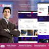 XEvent Small Conference Event Elementor Template Kit
