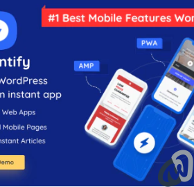 Instantify PWA Google AMP Facebook IA for WordPress