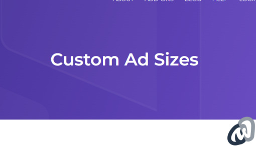 AdSanity – Custom Ad Sizes
