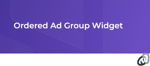 AdSanity – Ordered Ad Group Widget